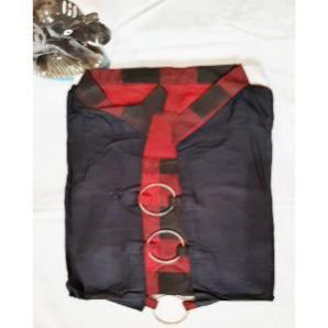 Fancy Black & Red Coat Type Kurti (XL)